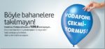 Vodafone çekmiyormuş meğer!